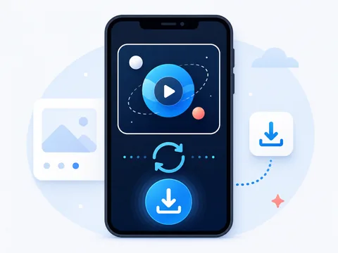 Downloading GIF media on iPhone or iPad