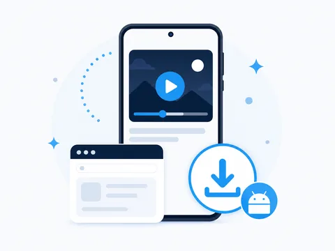 Downloading a public video on Android